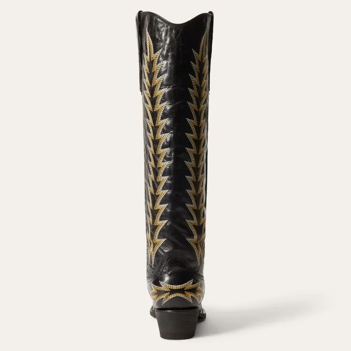 Western Women Stetson Sarah Boots Black