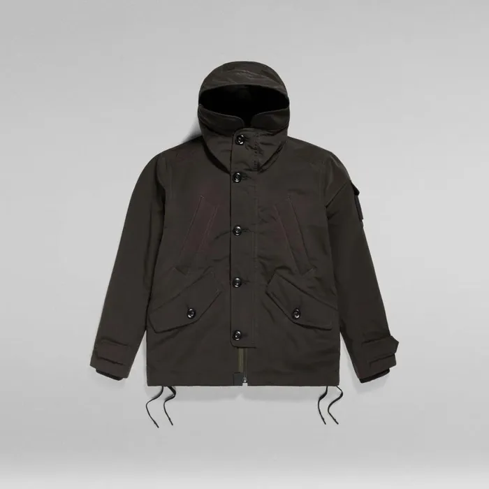Winter Coats Men GStar RAW 2In1 Adaptable Vodan Jacket Dark Black