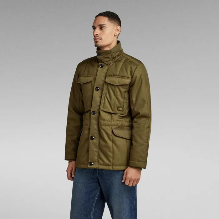 Winter Coats Men GStar RAW Field Jacket Dark Oliveasfalt