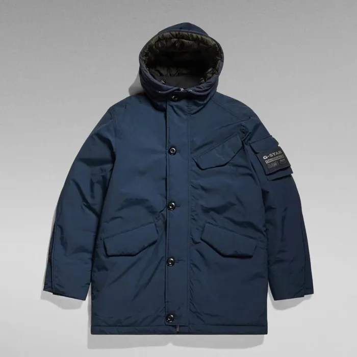 Winter Coats Men GStar RAW Vodan Padded Hooded Parka Salute