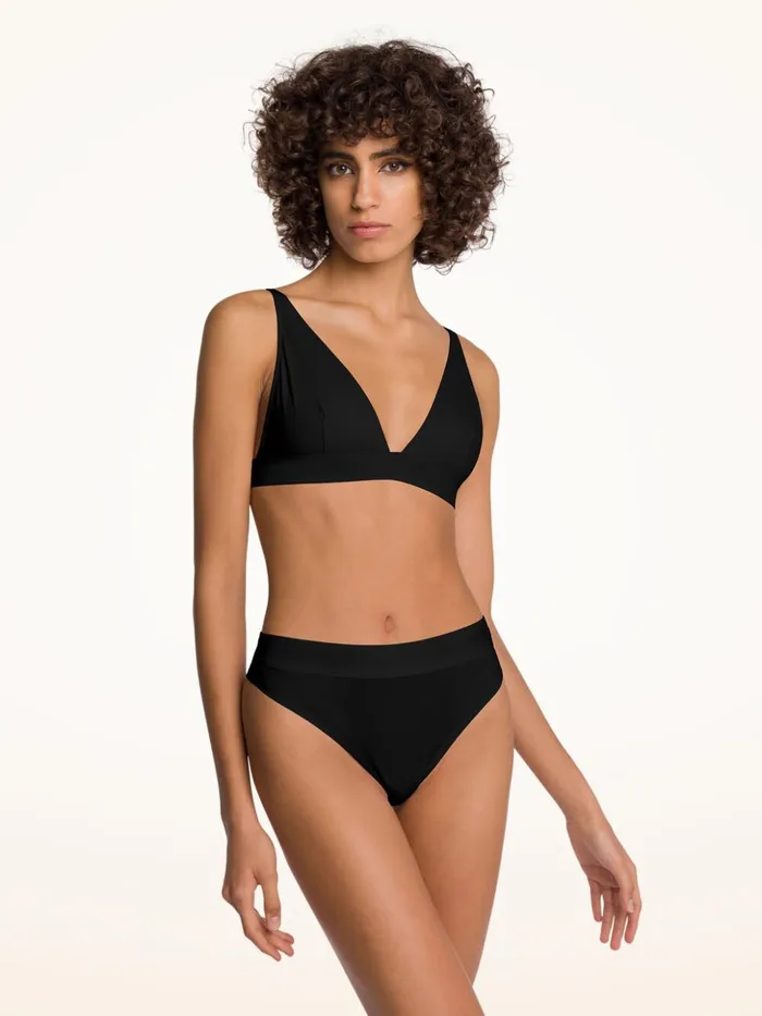 Wolford Beauty Cotton String Black Women Panties