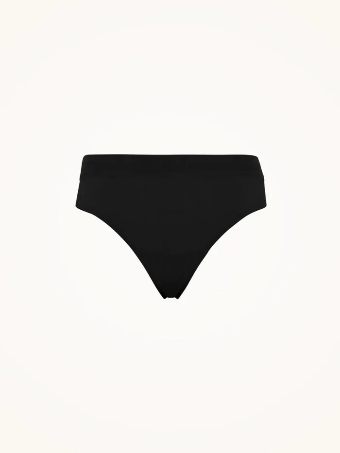 Wolford Beauty Cotton String Black Women Panties