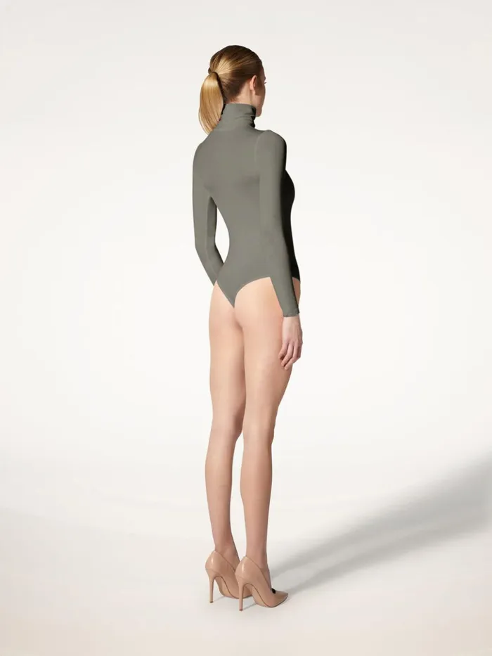 Wolford Colorado String Body Earl Grey Women String Bodies
