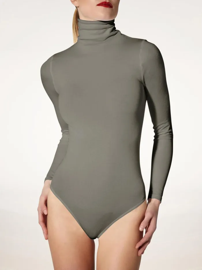 Wolford Colorado String Body Earl Grey Women String Bodies