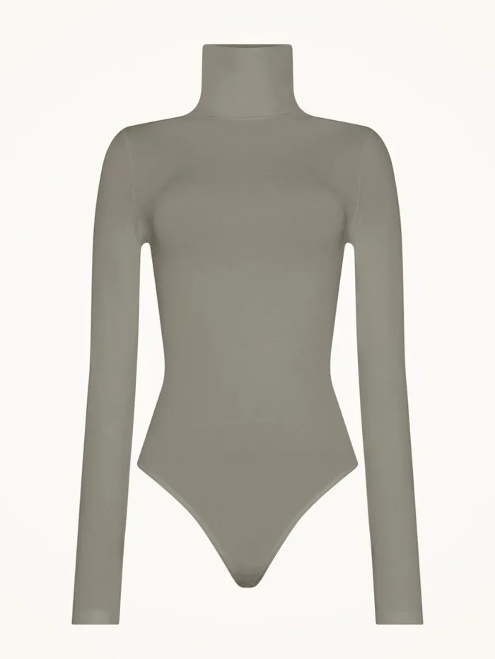Wolford Colorado String Body Earl Grey Women String Bodies