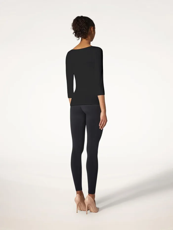 Wolford Cordoba Top Long Sleeves Black Women Longsleeved Tops