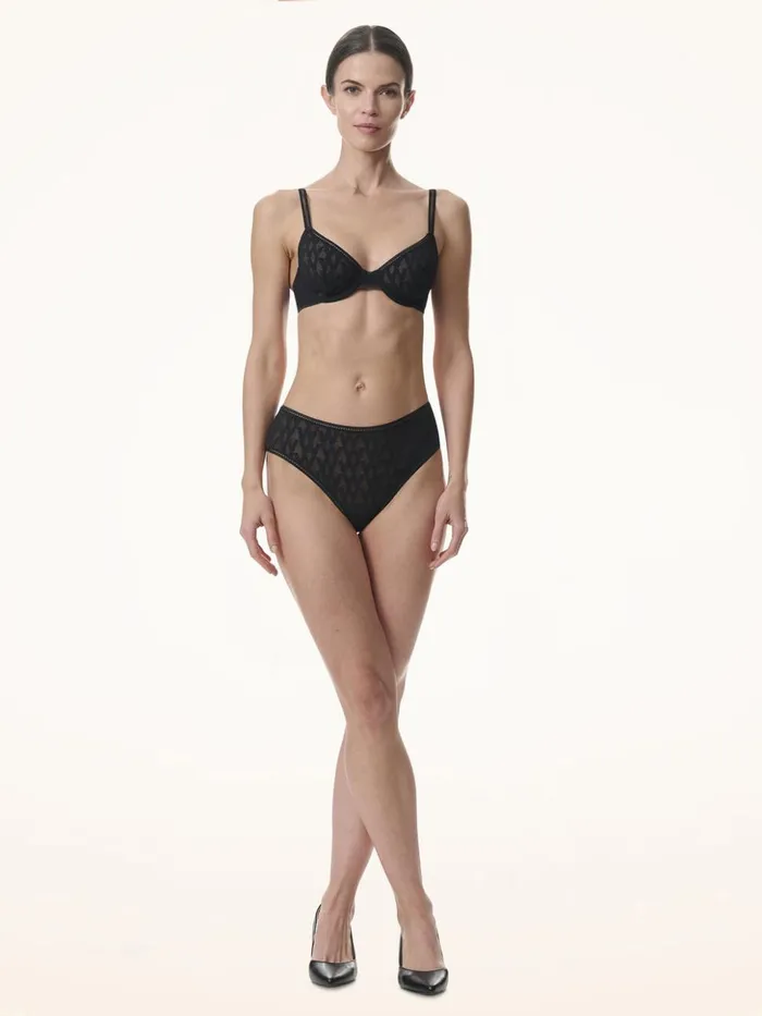 Wolford Net Logo Panty Black Women Panties