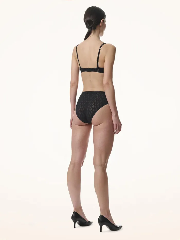 Wolford Net Logo Panty Black Women Panties