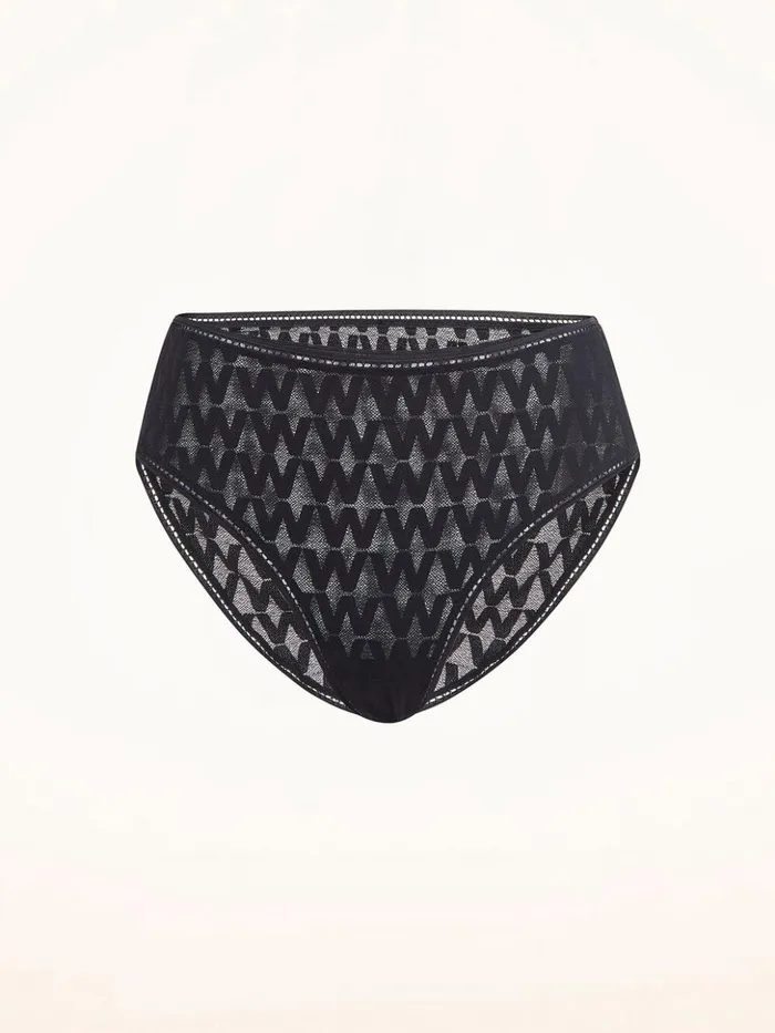 Wolford Net Logo Panty Black Women Panties