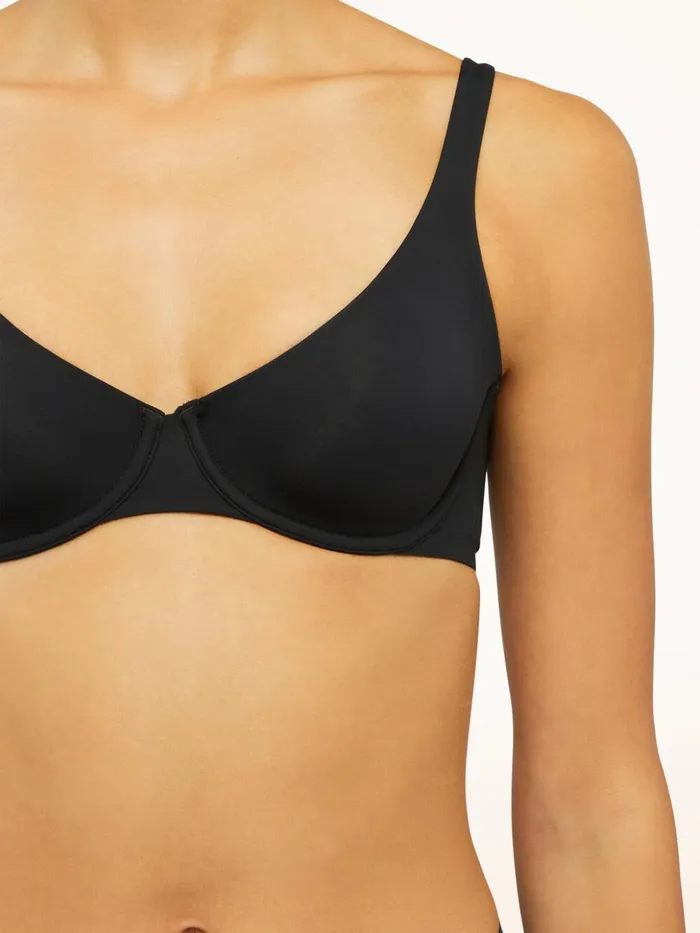 Wolford Pure Bra Black Women Bras and Bottoms