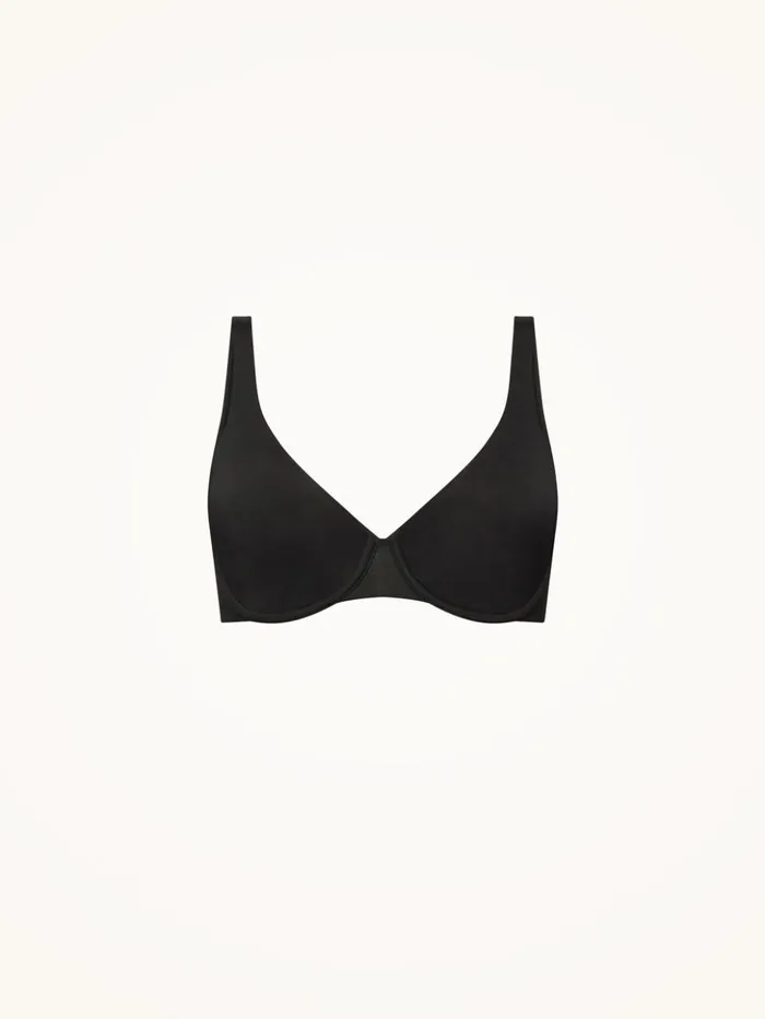 Wolford Pure Bra Black Women Bras and Bottoms