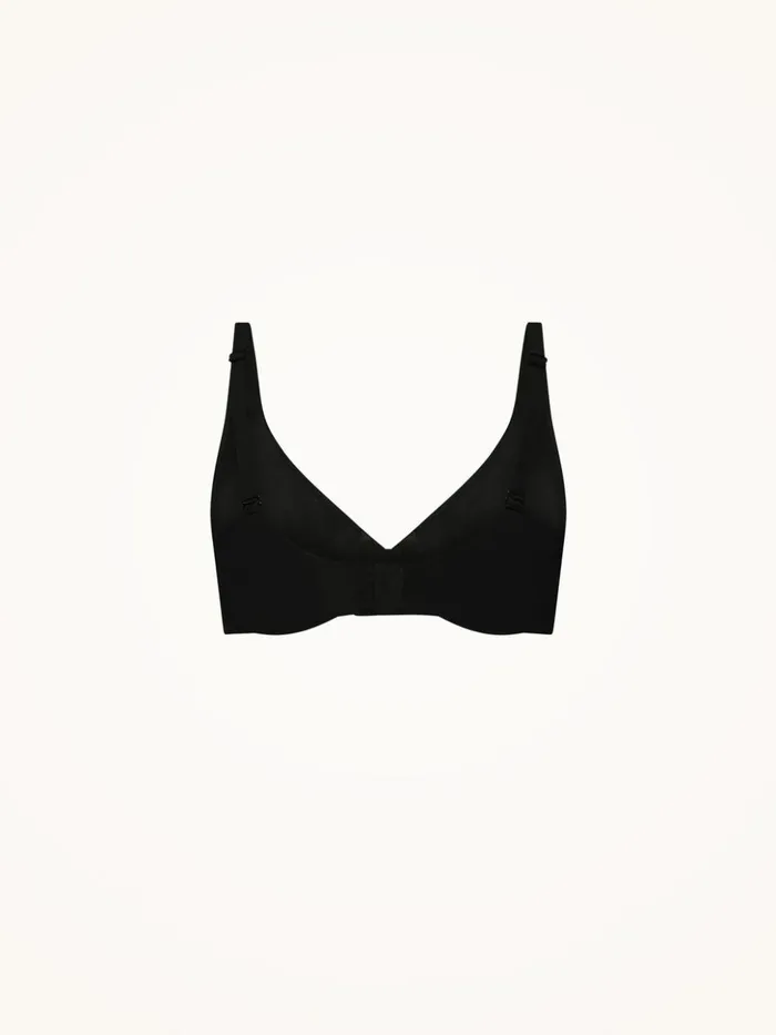Wolford Pure Bra Black Women Bras and Bottoms