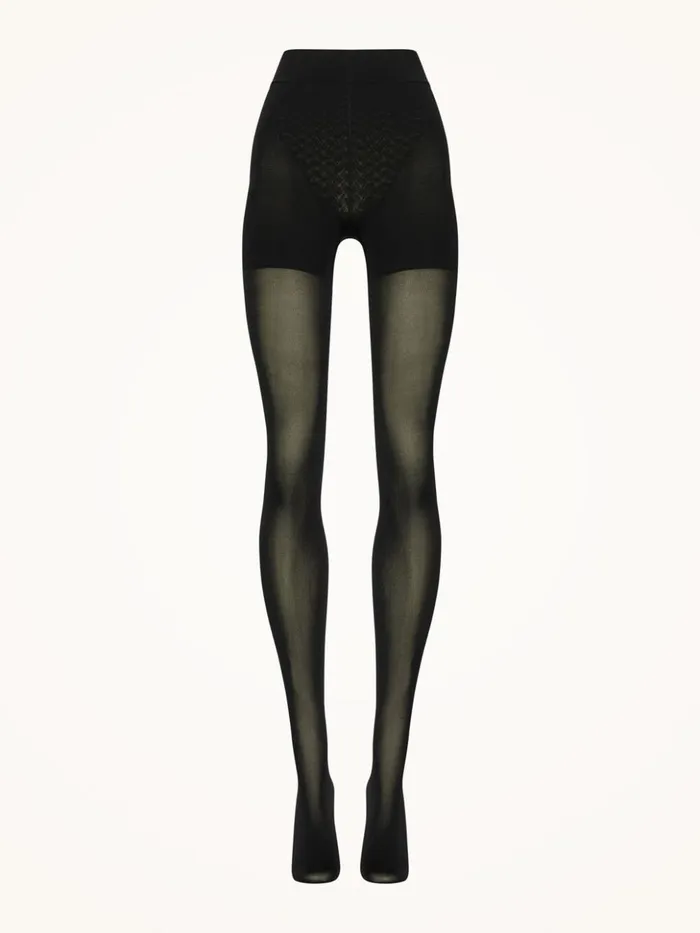 Wolford Tummy 66 Control Top Tights Black Women Tights and Socks Wolford Tummy 66 Control Top Tights Black Women Tights and Socks