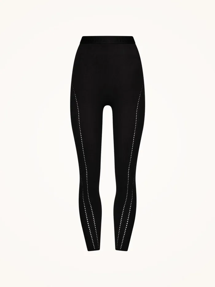 Wolford W Net Leggings Black Women Athleisure Leggings