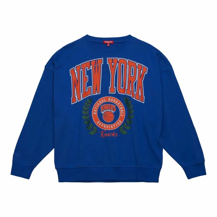 Women039s Hoodies and Sweatshirts Mitchell and Ness Womens Logo Lt Crew 20 New York Knicks Women039s Hoodies and Sweatshirts Mitchell and Ness Womens Logo Lt Crew 20 New York Knicks