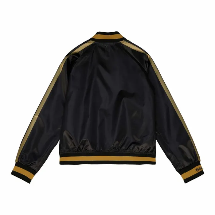 Women039s Jackets and Outerwear Mitchell and Ness Women039s Raglan Satin Jacket Vegas Golden Knights Women039s Jackets and Outerwear Mitchell and Ness Women039s Raglan Satin Jacket Vegas Golden Knights