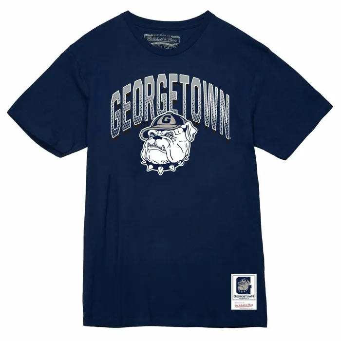 Women039s TShirts and Tops Mitchell and Ness Women039s Halftime Tee Georgetown University Women039s TShirts and Tops Mitchell and Ness Women039s Halftime Tee Georgetown University