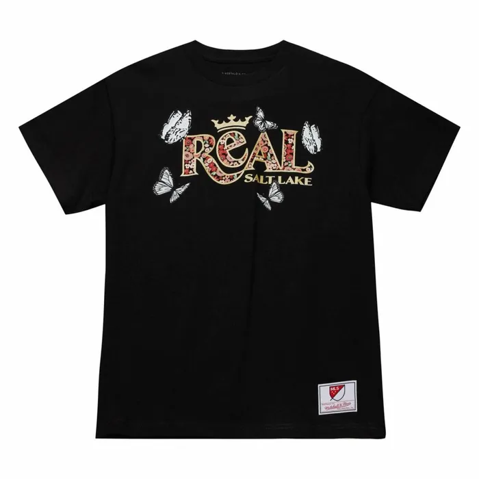 Women039s TShirts and Tops Mitchell and Ness Womens Floral SS Top Real Salt Lake Women039s TShirts and Tops Mitchell and Ness Womens Floral SS Top Real Salt Lake