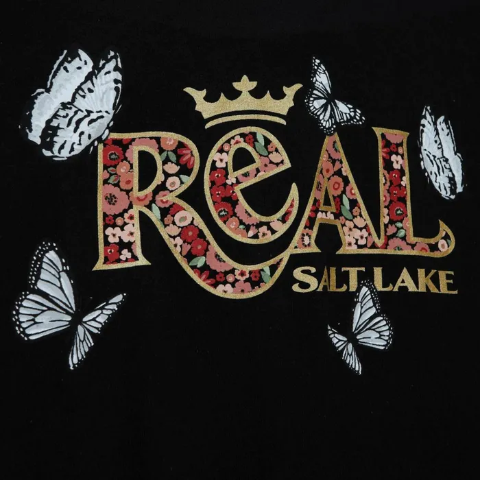 Women039s TShirts and Tops Mitchell and Ness Womens Floral SS Top Real Salt Lake Women039s TShirts and Tops Mitchell and Ness Womens Floral SS Top Real Salt Lake