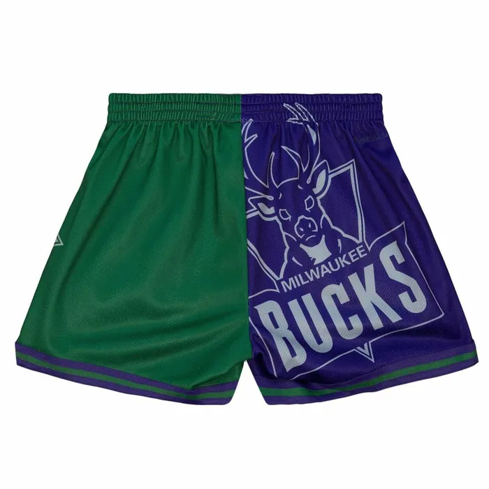 Women039s Womens Mitchell and Ness Womens Big Face Shorts 50 Milwaukee Bucks Women039s Womens Mitchell and Ness Womens Big Face Shorts 50 Milwaukee Bucks