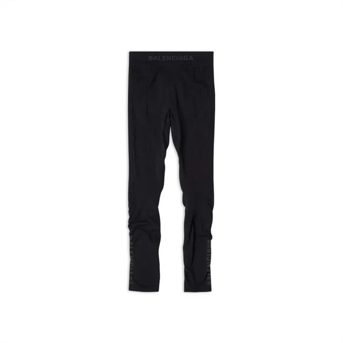 Women Activewear Balenciaga Athletic Leggings In Black