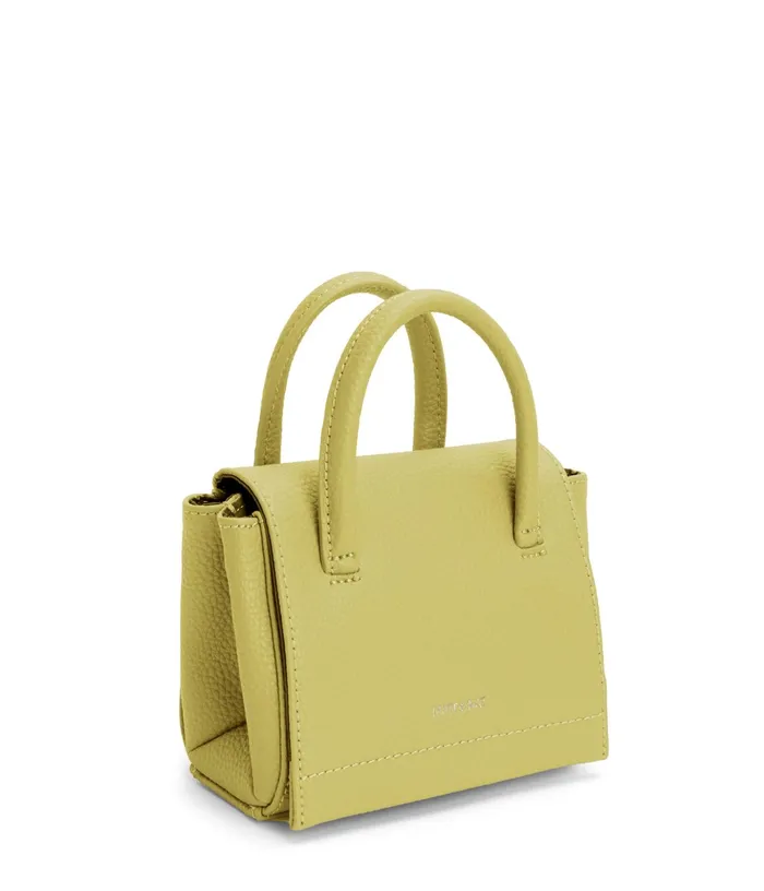 Women Adel Micro Vegan Satchel 8211 Purity Pear Matt and Nat Satchels