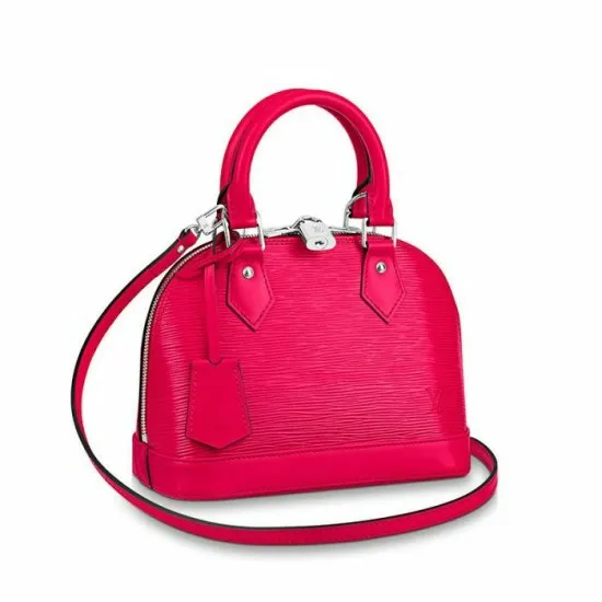 Women Alma Bag Louis Vuitton Louis Vuitton Alma BB Black M59217 Pink M59346 Red M41290 8211 Louis Vuitton Handbag Store