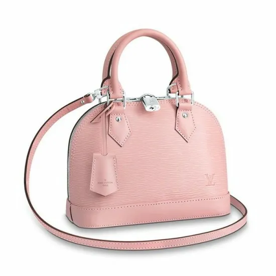 Women Alma Bag Louis Vuitton Louis Vuitton Alma BB Black M59217 Pink M59346 Red M41290 8211 Louis Vuitton Handbag Store