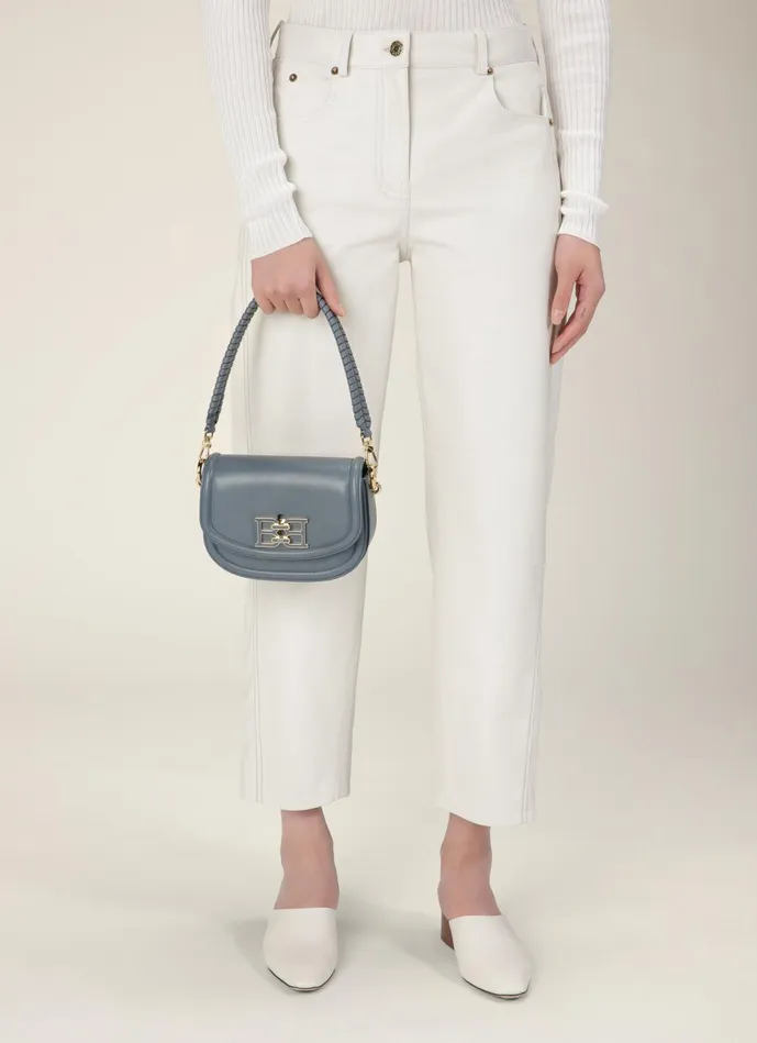 Women Bally Mini And Belt Bags Baily 8211 Leather Minibag In Blue