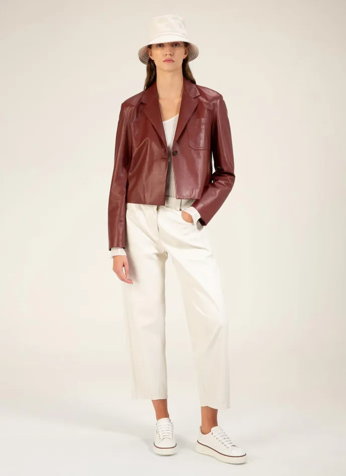 Women Bally Sneakers Maily 8211 Leather Sneakers In White