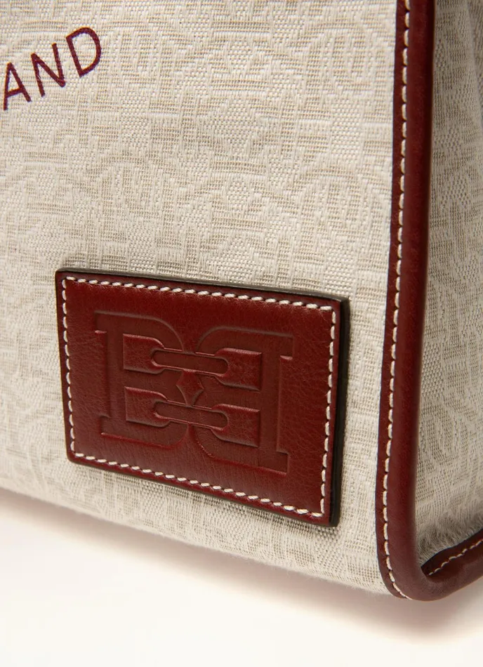 Women Bally Tote Bags Calie Small 8211 Linen Tote Bag In Natural