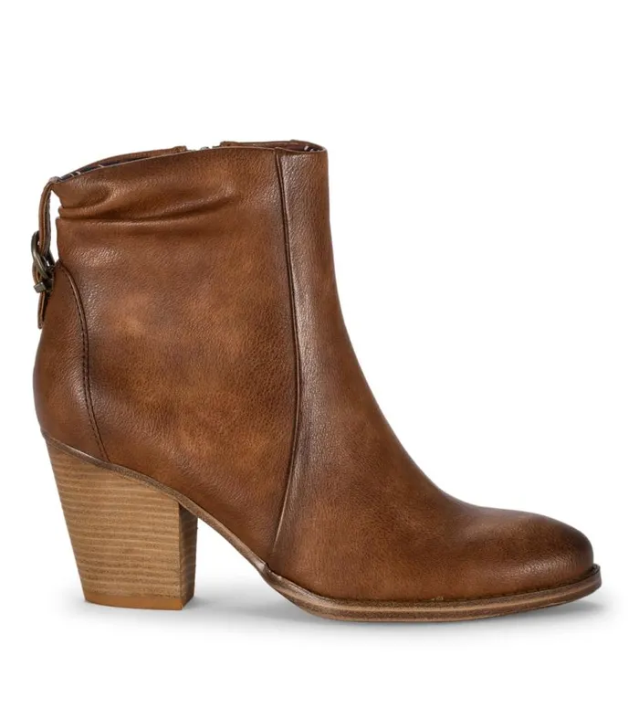 Women Baretraps Booties Charee Block Heel Bootie Brush Brown Women Baretraps Booties Charee Block Heel Bootie Brush Brown