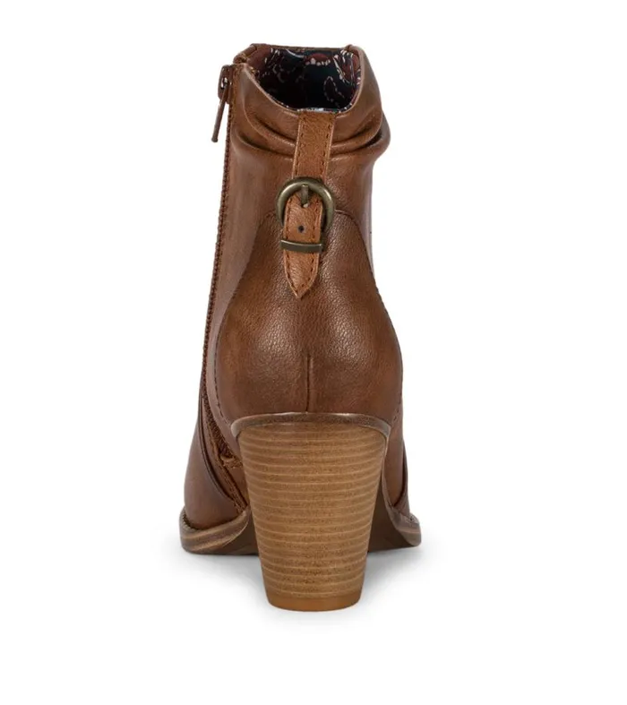 Women Baretraps Booties Charee Block Heel Bootie Brush Brown Women Baretraps Booties Charee Block Heel Bootie Brush Brown