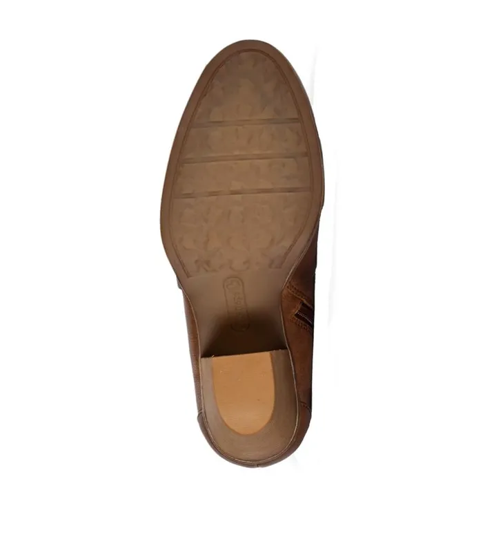 Women Baretraps Booties Charee Block Heel Bootie Brush Brown Women Baretraps Booties Charee Block Heel Bootie Brush Brown