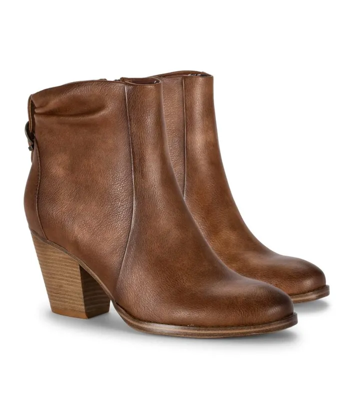 Women Baretraps Booties Charee Block Heel Bootie Brush Brown Women Baretraps Booties Charee Block Heel Bootie Brush Brown