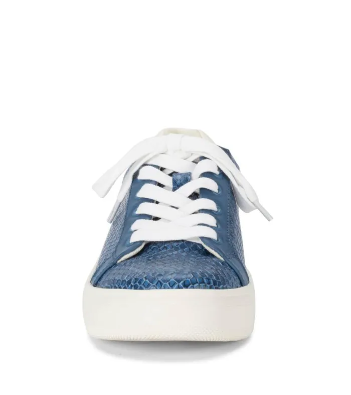 Women Baretraps Flats and Loafers Nishelle Lace Up Sneaker Ocean Snake Women Baretraps Flats and Loafers Nishelle Lace Up Sneaker Ocean Snake