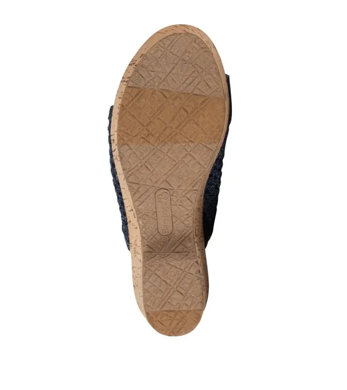 Women Baretraps Wedge Sandals Bethie Wedge Sandal Dark Denim