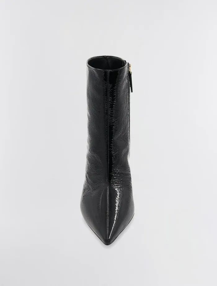 Women BCBG Shoes Katina Boot Black Patent