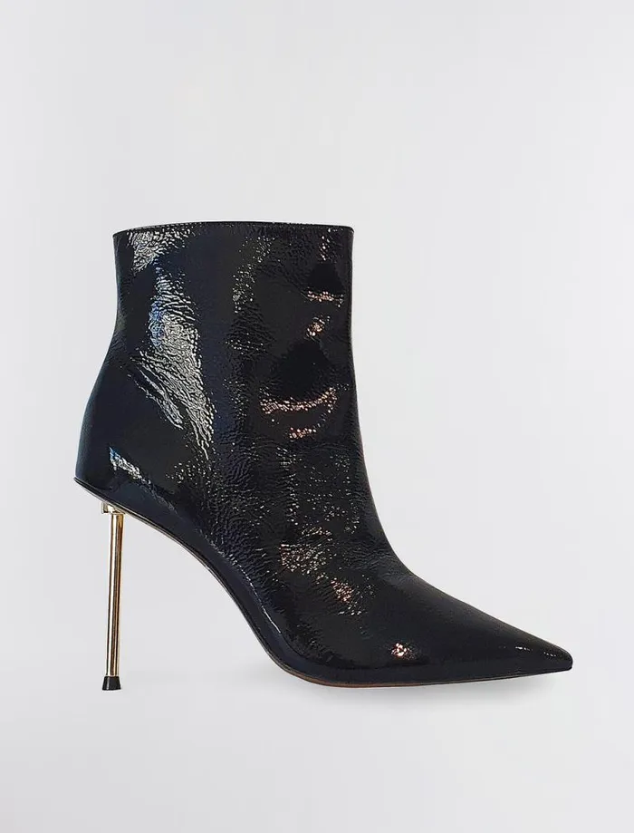 Women BCBG Shoes Katina Boot Black Patent