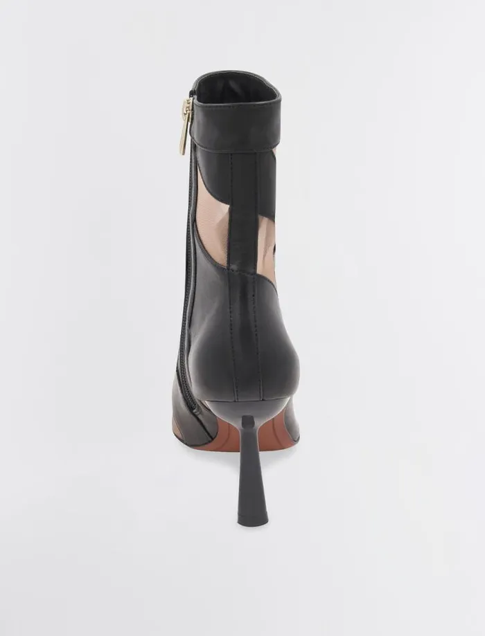 Women BCBG Shoes Reldo Illusion Bootie Black
