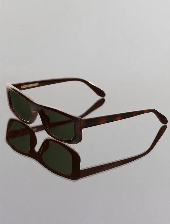 Women BCBG Sunglasses Modern Icon Rectangle Sunglasses Tort Wg15