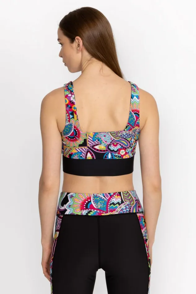 Women BEE ACTIVE REVERSIBLE SQUARE NECK SPORTS Montreux Johnny Was Active Women BEE ACTIVE REVERSIBLE SQUARE NECK SPORTS Montreux Johnny Was Active