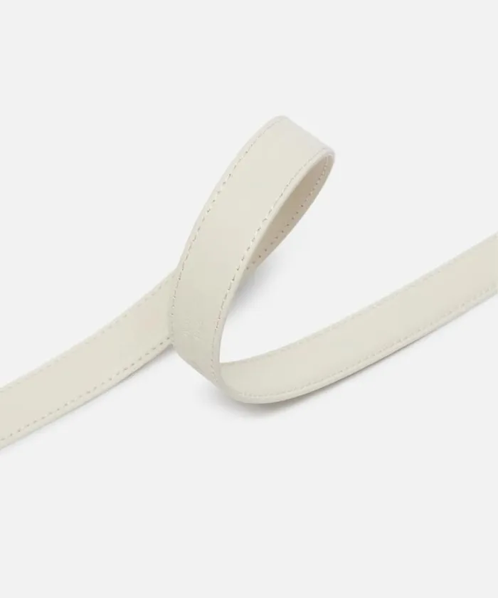 Women Belts Pinko Thin Colourblock Love Birds Leather Belt 2cm White Whiteblock Colour Women Belts Pinko Thin Colourblock Love Birds Leather Belt 2cm White Whiteblock Colour