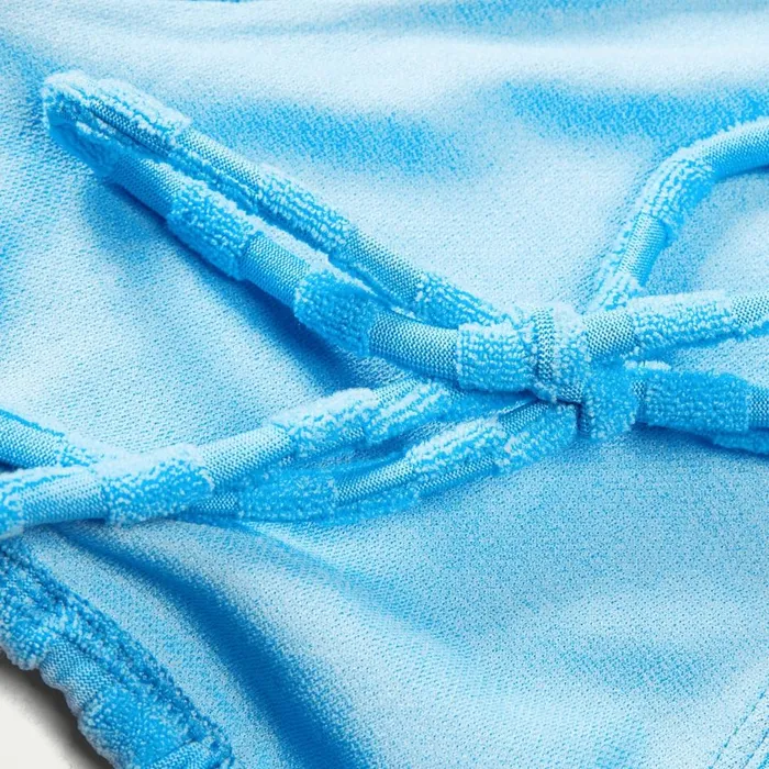 Women Bikinis and Tankinis Speedo FLU3NTE Terry Triange Bikini Top Blue