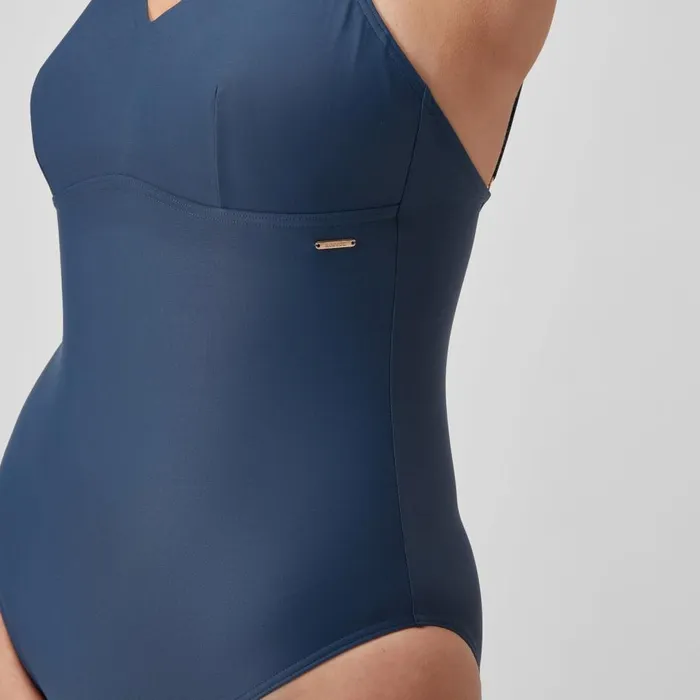 Women BodyShaping Speedo Women039s Shaping Strappy Swimsuit Navy