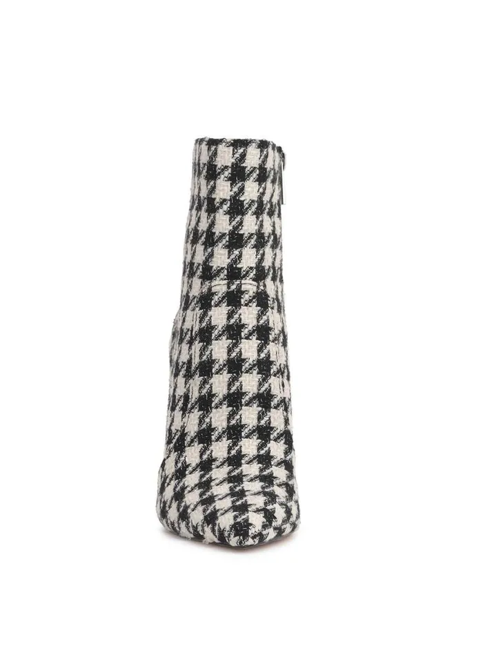 Women Boots and Booties Jessica Simpson Lirya Bootie In Houndstooth
