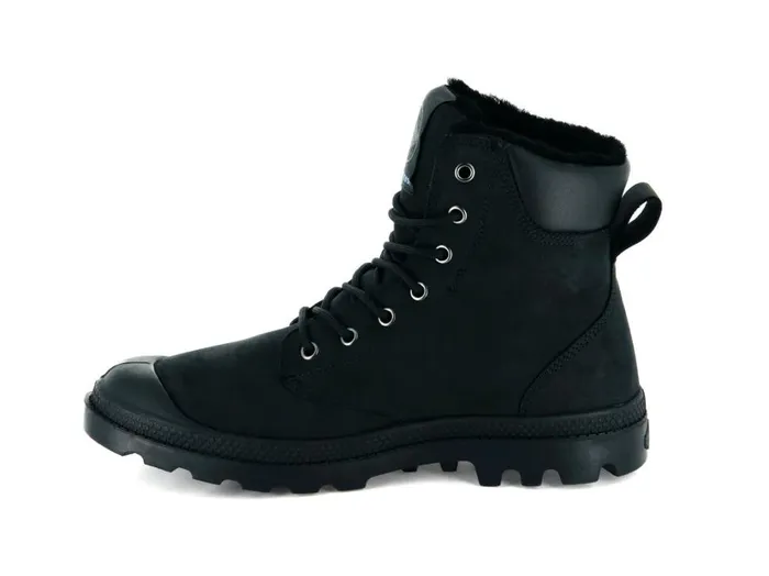 Women Boots PALLADIUM PAMPA SPORT CUFF WPS Blackblack Women Boots PALLADIUM PAMPA SPORT CUFF WPS Blackblack