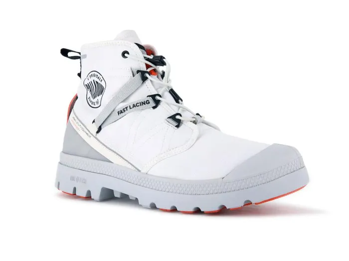 Women Boots PALLADIUM PAMPA TRAVEL LITE WATERPROOF Star White Women Boots PALLADIUM PAMPA TRAVEL LITE WATERPROOF Star White