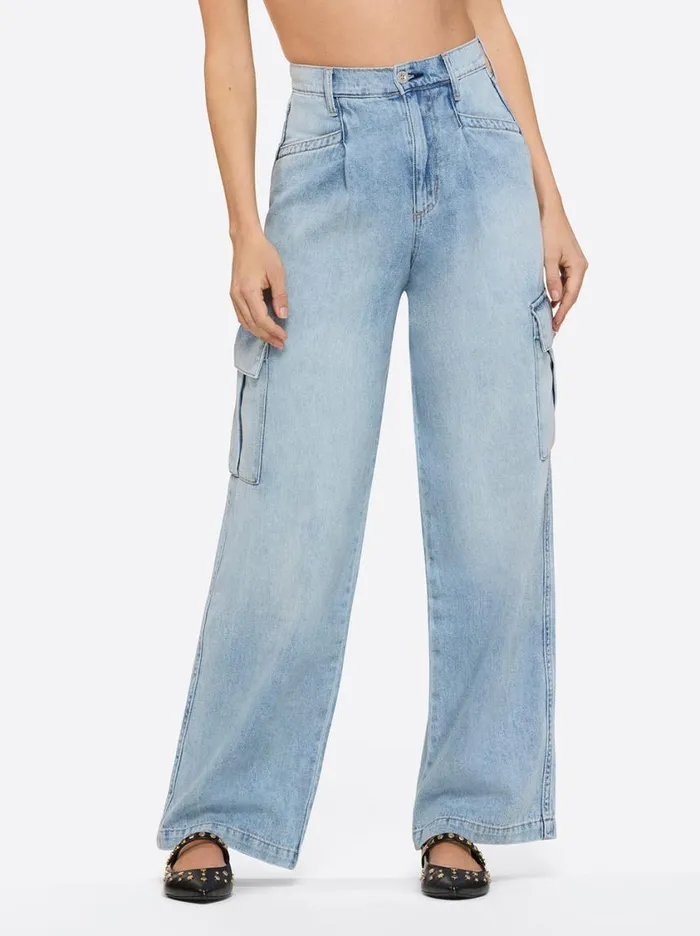 Women Bottoms Jessica Simpson Jenna Cargo Pants In Valley Sky