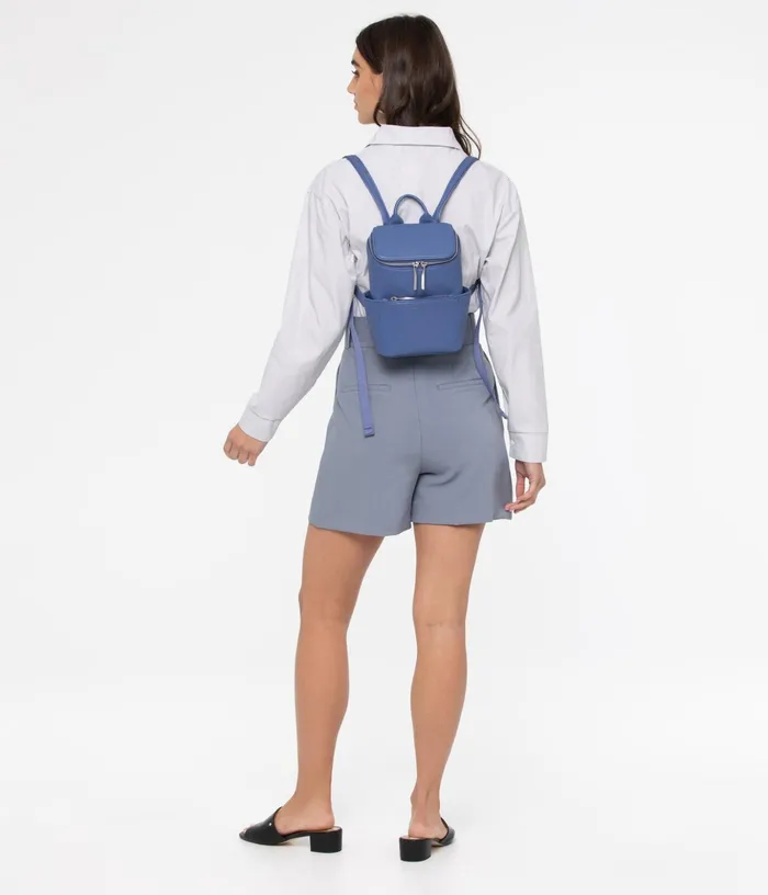Women Brave Vegan Mini Backpack 8211 Dwell Amethyst Matt and Nat Backpacks